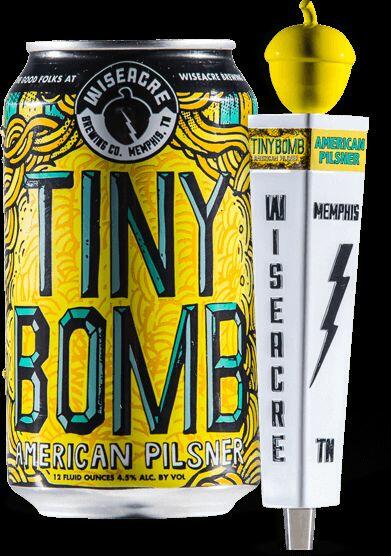 Tiny Bomb Wiseacre Pilsner
